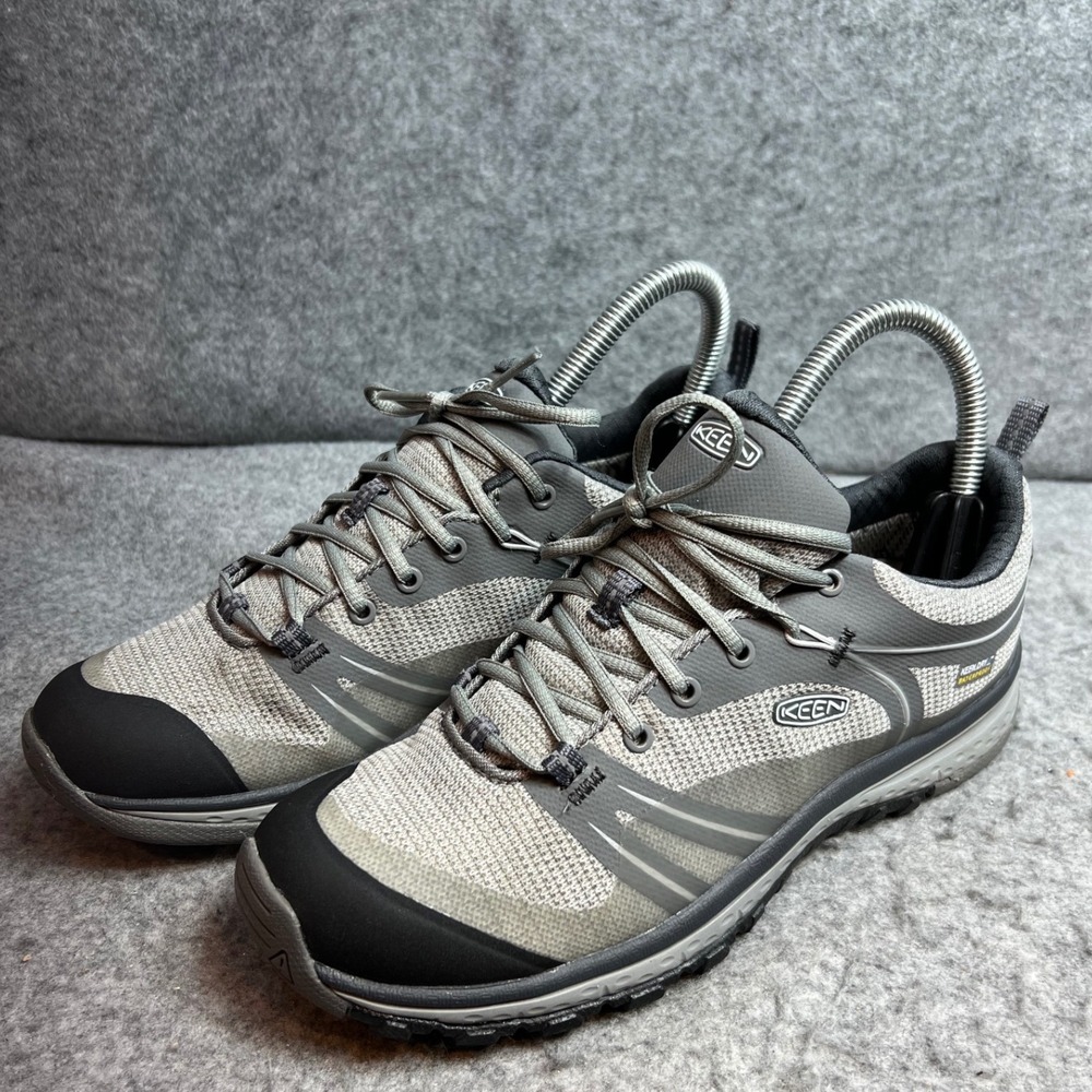 Keen Terradora Waterproof Hiking Shoes Womens Grey Low Top Trail Sneakers 6.5